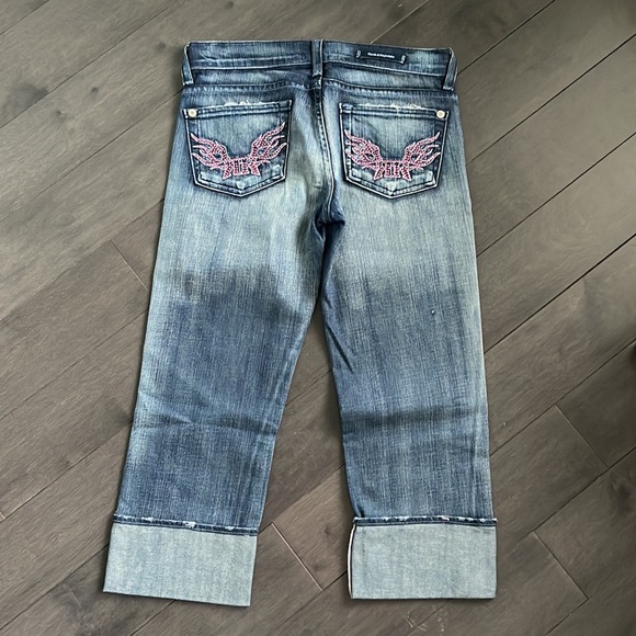 Rock & Republic Chrissy Crop Jeans. Size 26 - Picture 4 of 6
